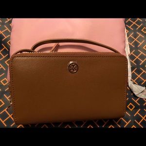 BNWT Tory Burch Parker Double Zip Mini Bag